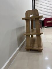 Dekoratif 3 Katlı Ayakkabılık