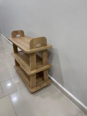 Dekoratif 3 Katlı Ayakkabılık